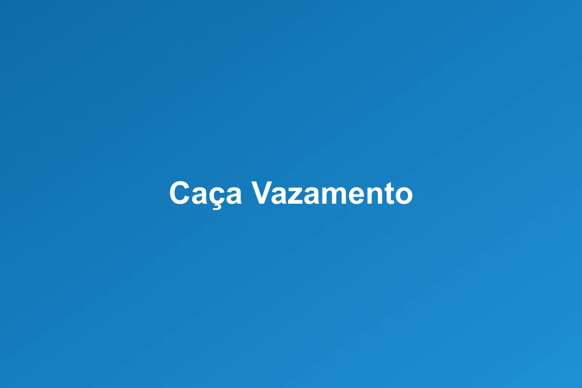 Caça vazamentos em Itapevi – detecção precisa e não invasiva