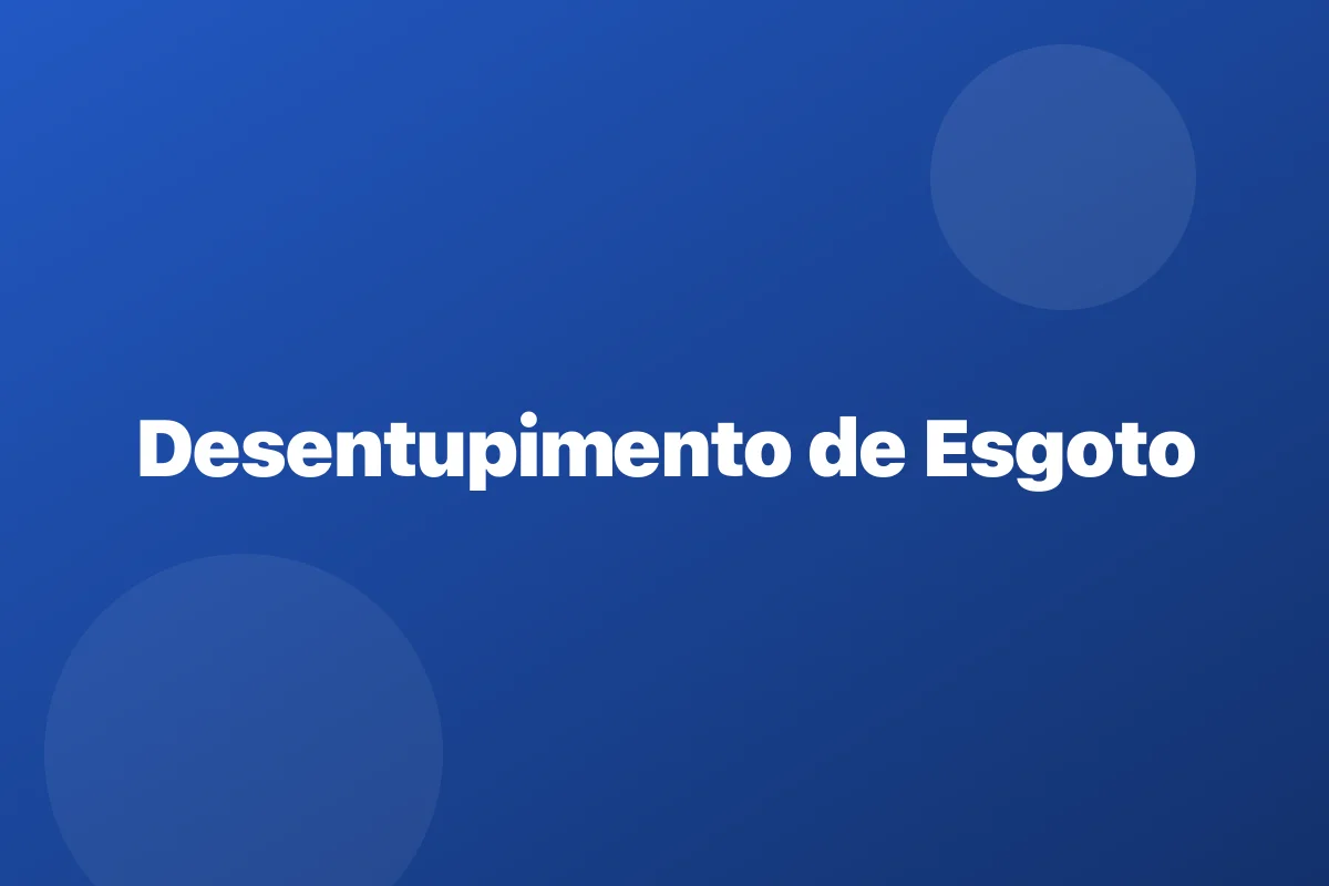 Desentupimento de esgoto em Itapevi – limpeza da coluna