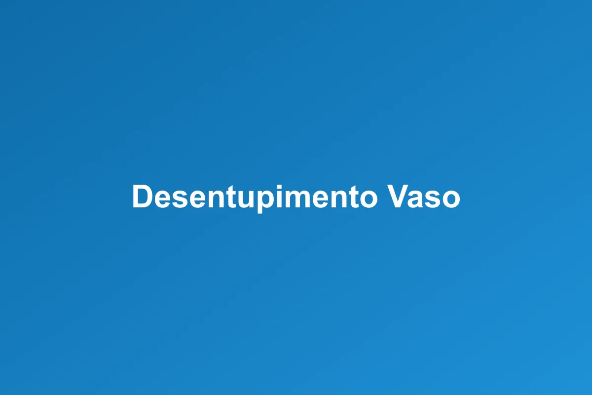 Desentupimento de vaso sanitário em Itapevi – sem quebrar o piso